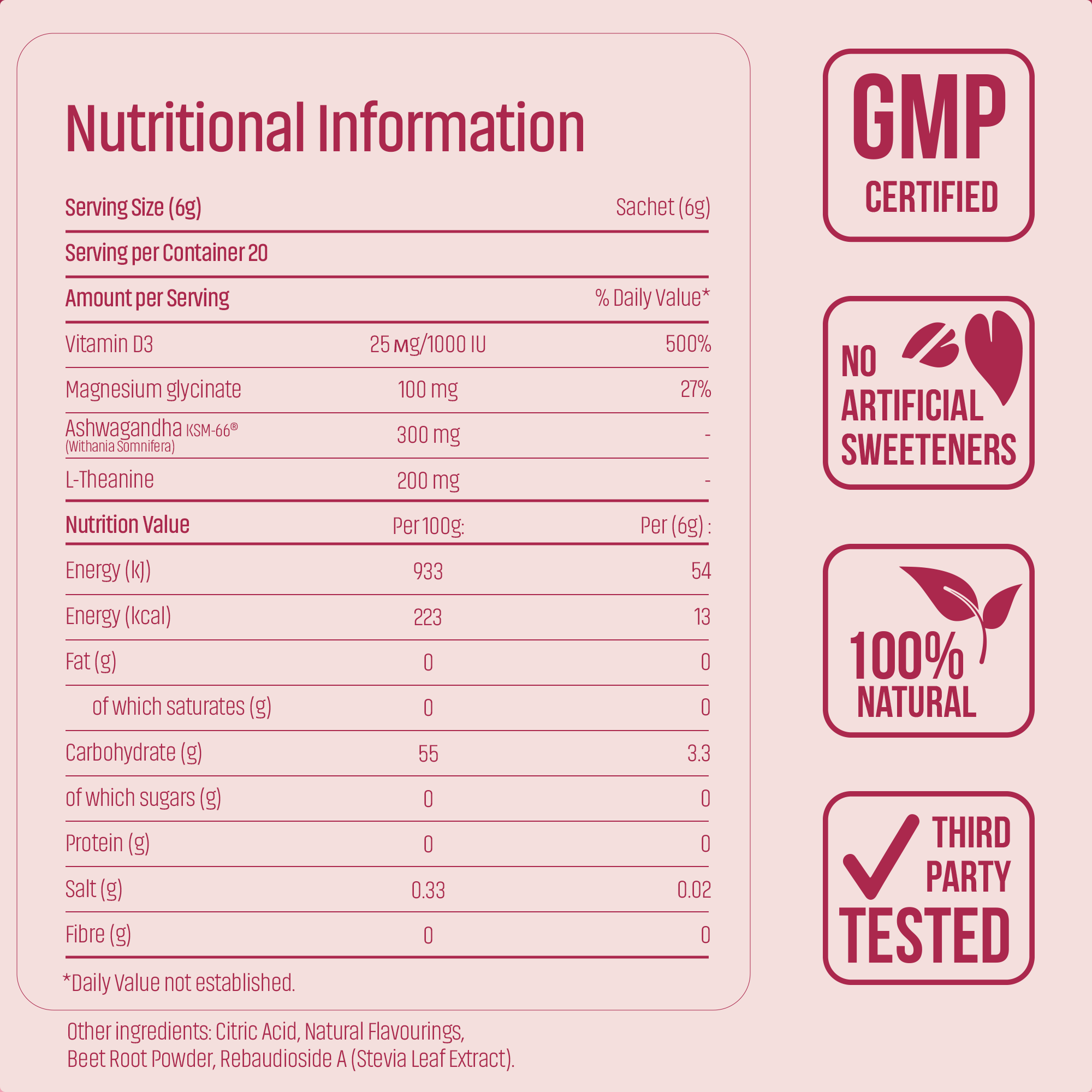 Thryv CortisolZen - Cortisol Drink Sachets